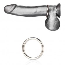 Стальное эрекционное кольцо 3,5 см STEEL COCK RING