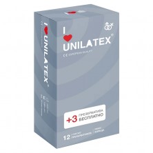 Презервативы с кольцами Unilatex® Ribbed (15 шт)